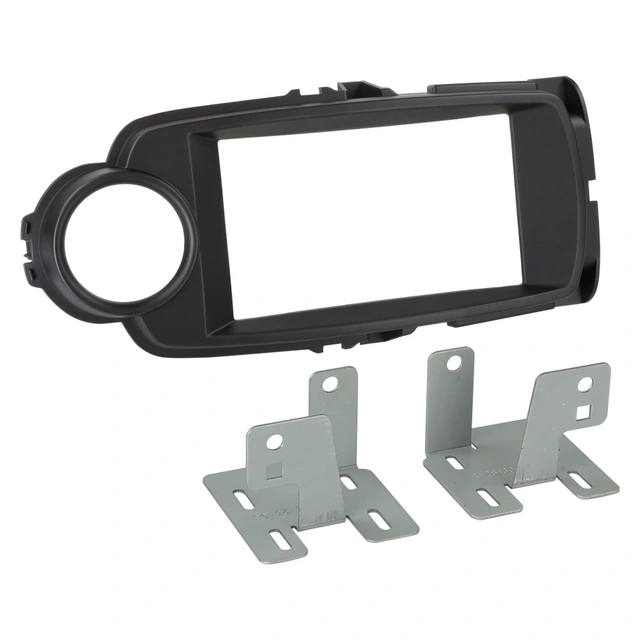 ACV 2-DIN monteringsramme - Sort Toyota Yaris (2015-2019) 