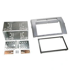 ACV 2-DIN monteringsramme - Sølv Toyota Corolla Verso (2004-2009)