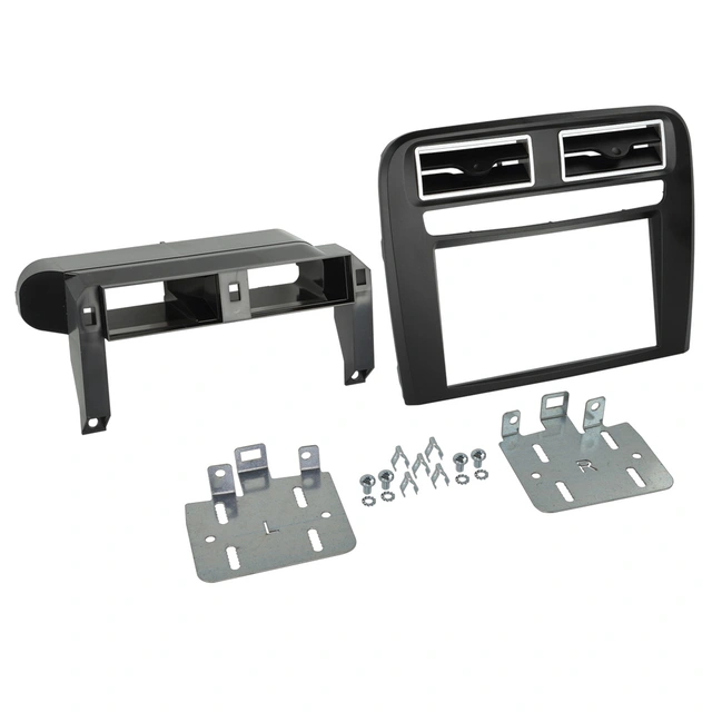 ACV 2-DIN monteringsramme - Sort Fiat Grande Punto (2005-2009) 