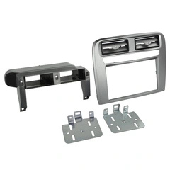 ACV 2-DIN monteringsramme - Sølv Fiat Grande Punto (2005-2009)