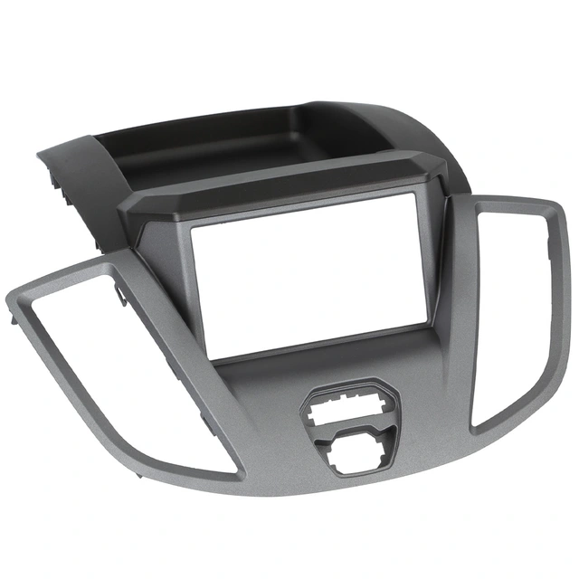 ACV 1-DIN/2-DIN monteringsramme - Grå Ford Transit (2014-2019) u/ekst.display 