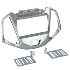 ACV 2-DIN monteringsramme - Sølv Ecosport (2014 - 2017)