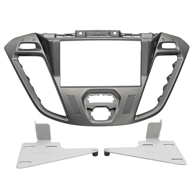 ACV 2-DIN monteringsramme - Mørk sølv Ford Transit Custom (2013-2018) 