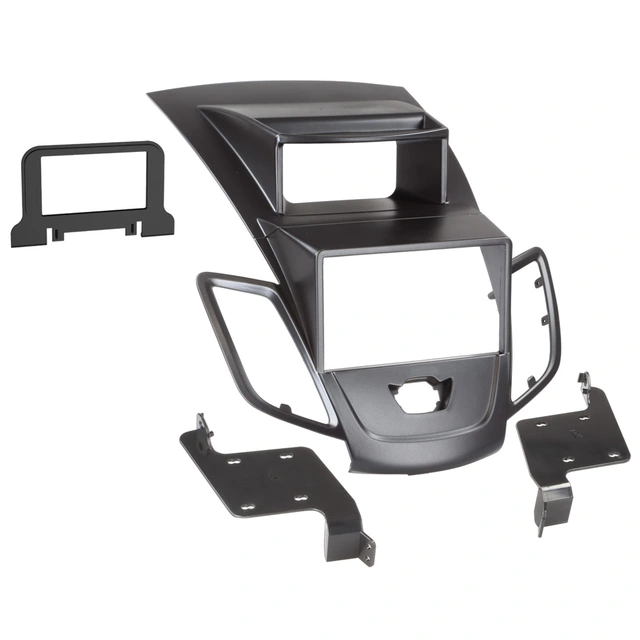 ACV 2-DIN monteringsramme - Sort Ford Fiesta (2009-2016) m/ekst. display 