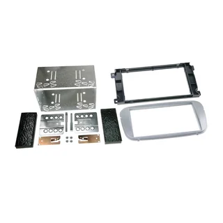 ACV 2-DIN monteringsramme - Sølv Ford (2007-2015) m/oval radio