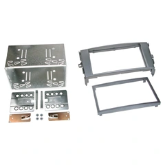 ACV 2-DIN monteringsramme - Metallgrå Toyota Auris (2007-2012)