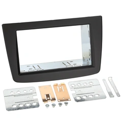 ACV 2-DIN monteringsramme - Sort Alfa Romeo Mito (2008-2018)