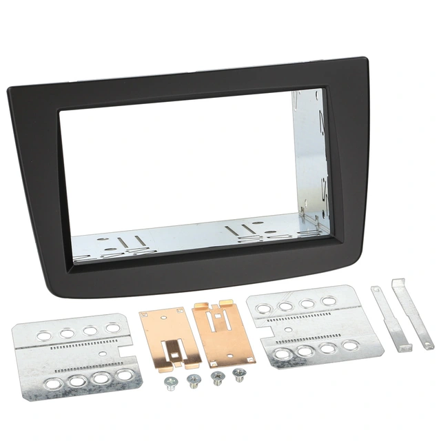 ACV 2-DIN monteringsramme - Sort Alfa Romeo Mito (2008-2018) 