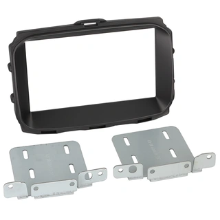 ACV 2-DIN monteringsramme - Sort Alfa Romeo Giulietta (2014 - 2021)