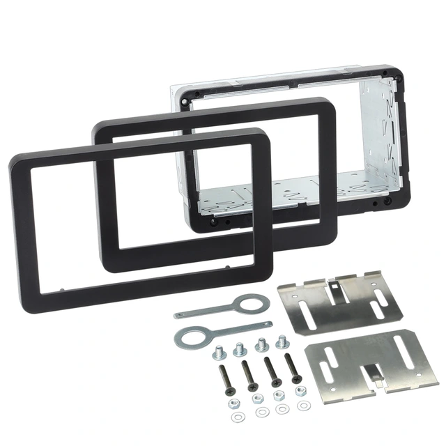 ACV 2-DIN monteringsramme - Sort 159/Brera/Spider (2005 - 2011) m/Navi 