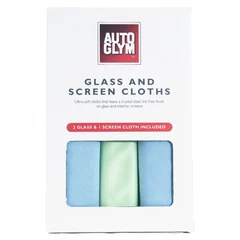 Autoglym Glass &amp; Screen Cloths Glass &amp; Screen Cloths, 3 pk.