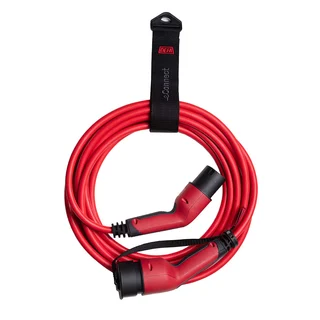 DEFA eConnect Ladekabel EL-bil - 13.8 kW 13.8kW, Type2->Type2 (5meter)