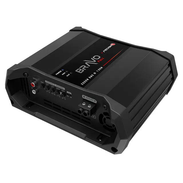 Stetsom BRAVO FULL 2000 monoforsterker 2000W RMS, 1 Ohm, SPL, Kl.D 