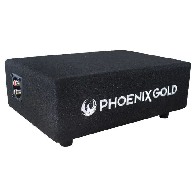 Phoenix Gold ZX18PDF basskasse 8" i kasse, 250W RMS, 4 Ohm 