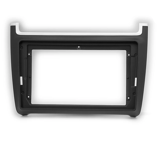 Monteringsramme for 9" spiller VW Polo (2010-2017) Sort 