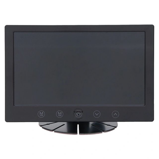 Navlinkz 7" LCD-Skjerm (AHD/CVBS) 2 videoinnganger. 12V-24V 