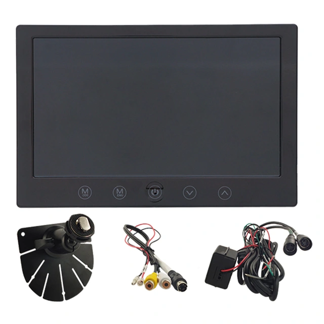 Navlinkz 7" LCD-Skjerm (AHD/CVBS) 2 videoinnganger. 12V-24V 