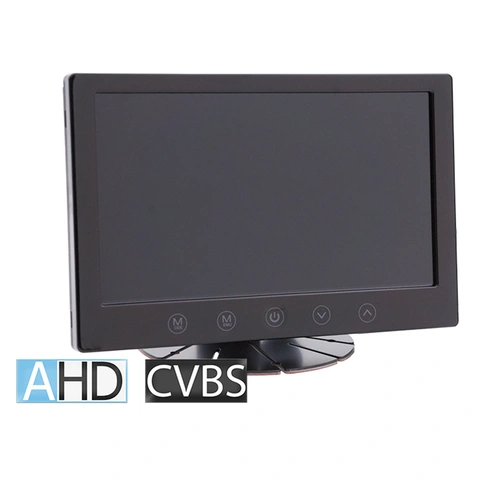 Navlinkz 9" LCD-Skjerm (AHD/CVBS) 2 videoinnganger. 12V-24V