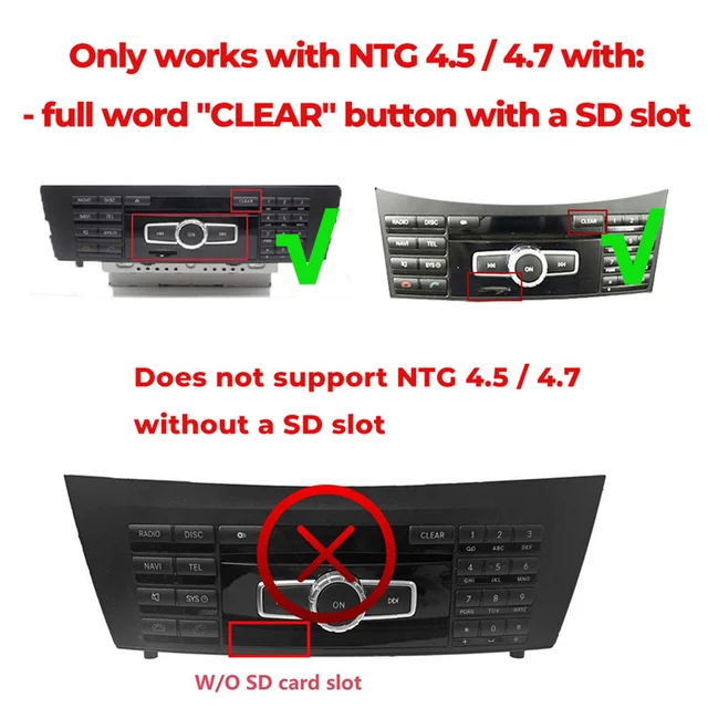 Mr12volt Trådløs CarPlay/Android Auto MB med NTG 4.5/4.7, DSP, OEM Mikrofon 