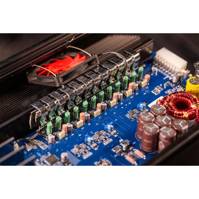 MOSCONI ONE 8|10 DSP 8-kanals forsterker, 10-kanals DSP, 960W 