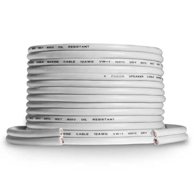 Fusion Maritime høyttalerkabler 2x3,3mm², 7,62 meter 