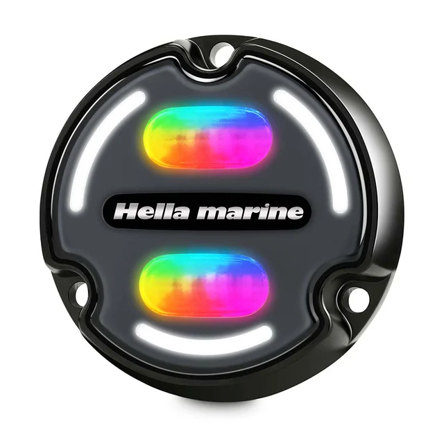 Apelo A2 Aluminium RGB undervannsbelysn. IP68/69, 3000 lumen, RGB, 30W 