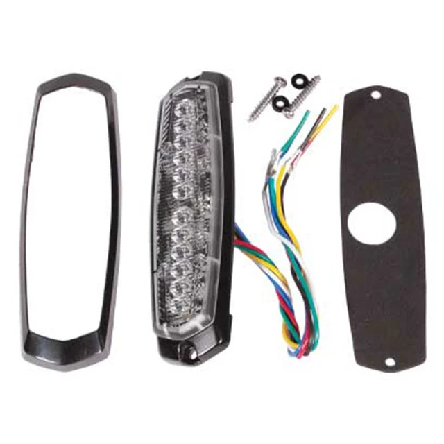 Axixtech Stealth Max SM6 varsellys Oransje/Hvit, 12/24V, ECE R65 