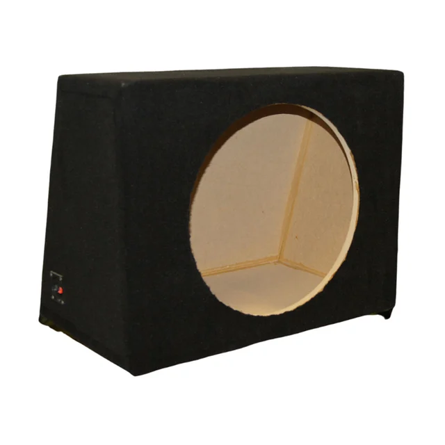 ConnectED Singel basskasse for 15" Lukket kasse, 60 liter, sort 