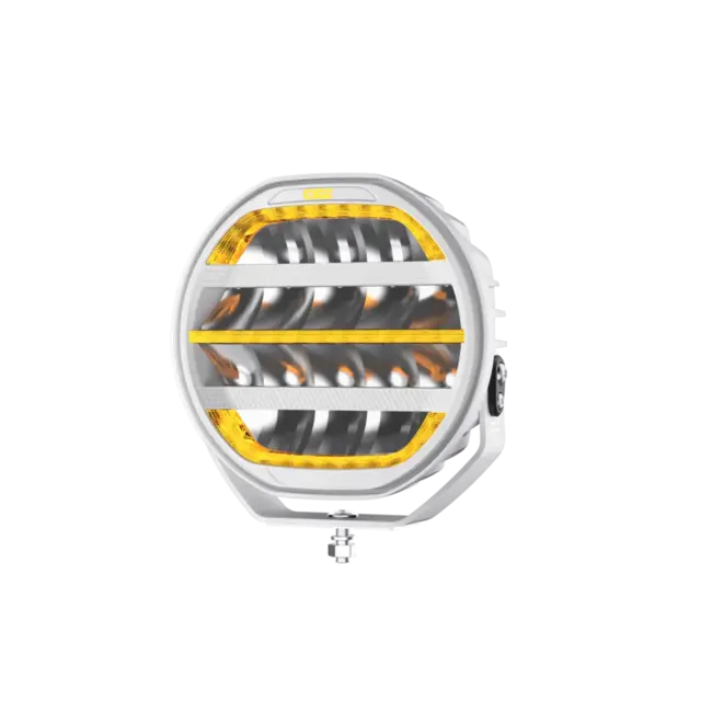 OZZ XR3 P9" 65 LED fjernlys, Hvit 9", 10424 Lumen, per stykk, varsellys 