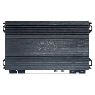 DD Audio D4.800 4-kanals forsterker 4 x 125W RMS i 4 Ohm, Klasse D.