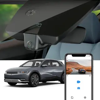 FITCAMX Integrert 4K Dashcam (foran+bak) Hyundai Ioniq 5/5 N (2021 - 2024)