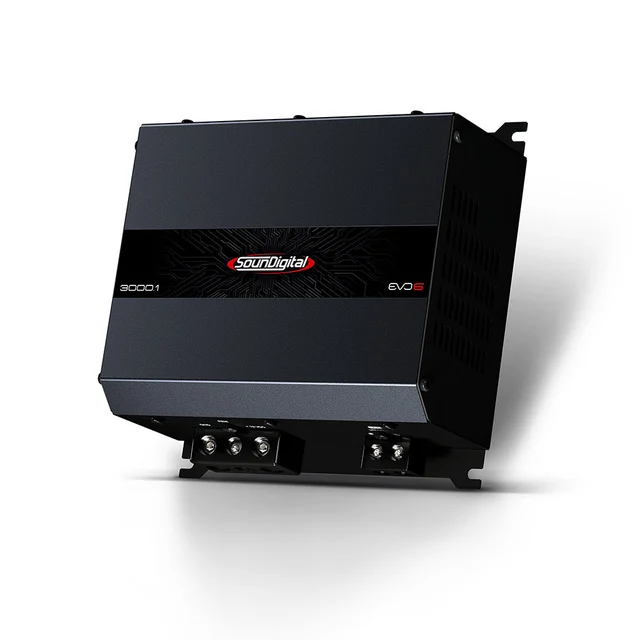 SounDigital SD3000.1 EVO6 1 ohm 3000W, 1Ohm, Ultrakompakt 