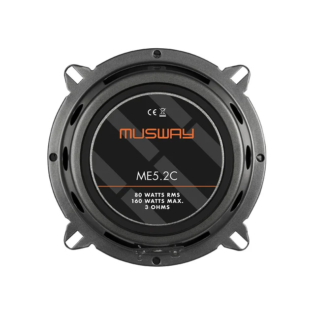 Musway ME5.2C komponentsett 5,25", 80W RMS, 3 Ohm 