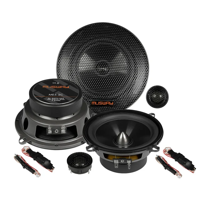 Musway ME5.2C komponentsett 5,25", 80W RMS, 3 Ohm 