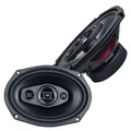 Ground Zero GZRF 69SQX høyttalerpar 6x9", 130W RMS, Radioactive-serie