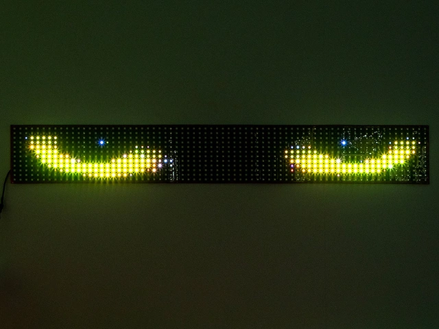 DEVIL EYES RGB LED panel 80+80cm, 12/24V 