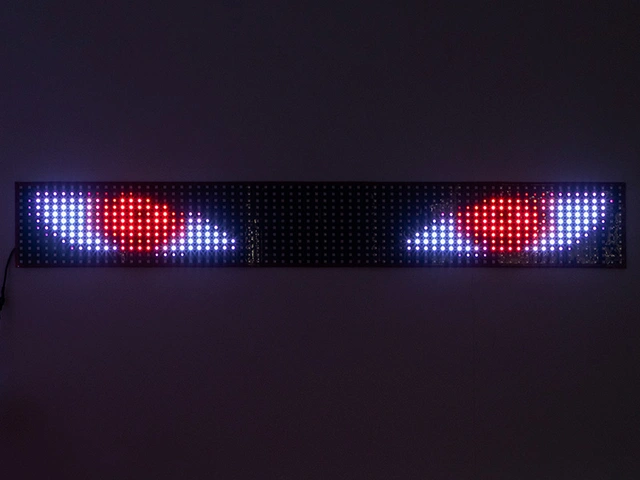 DEVIL EYES RGB LED panel 80+80cm, 12/24V 