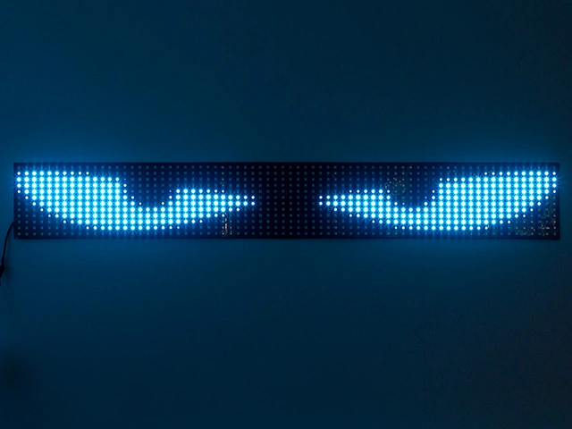 DEVIL EYES RGB LED panel 80+80cm, 12/24V 