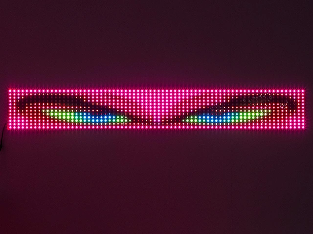 DEVIL EYES RGB LED panel 80+80cm, 12/24V 
