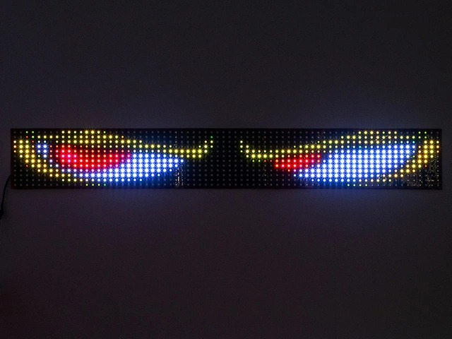 DEVIL EYES RGB LED panel 80+80cm, 12/24V 