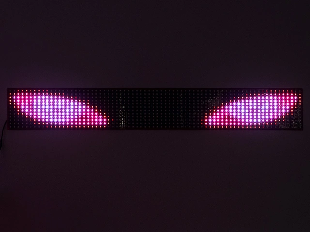 DEVIL EYES RGB LED panel 80+80cm, 12/24V 