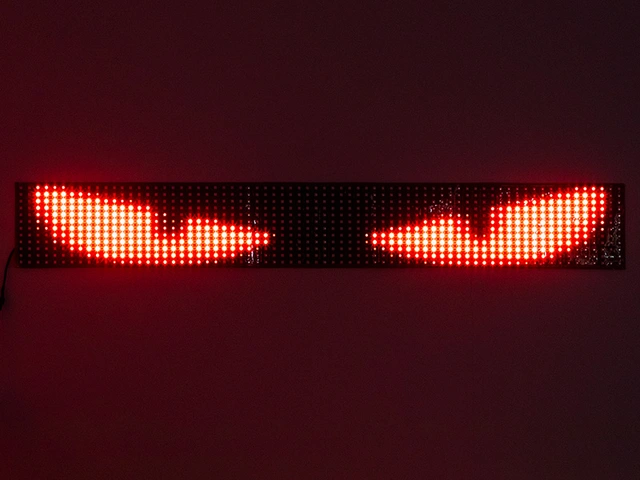 DEVIL EYES RGB LED panel 80+80cm, 12/24V 