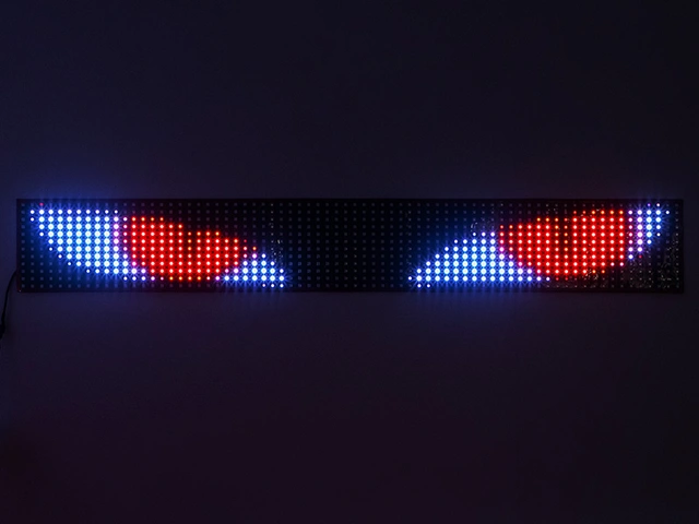 DEVIL EYES RGB LED panel 80+80cm, 12/24V 