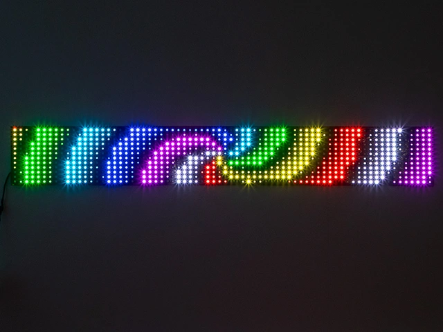 DEVIL EYES RGB LED panel 80+80cm, 12/24V 