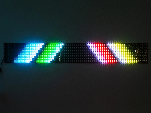 DEVIL EYES RGB LED panel 80+80cm, 12/24V 