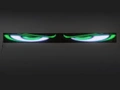 DEVIL EYES RGB LED panel 200cm, 12/24V
