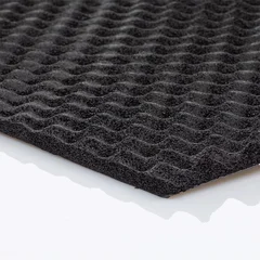 Gladen Aero Wave 20mm, 80x50cm, dempematte med skum