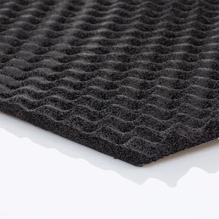 Gladen Aero Wave 20mm, 80x50cm, dempematte med skum