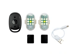 RGB tuning lys sett Innebygd batteri