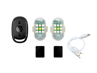 RGB tuning lys sett Innebygd batteri